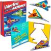 Peaceable Kingdom Valentines Cards for Kids Classroom, Set of 28 Valentines Day Gifts – Sticky Hands(Pop Out Airplanes)