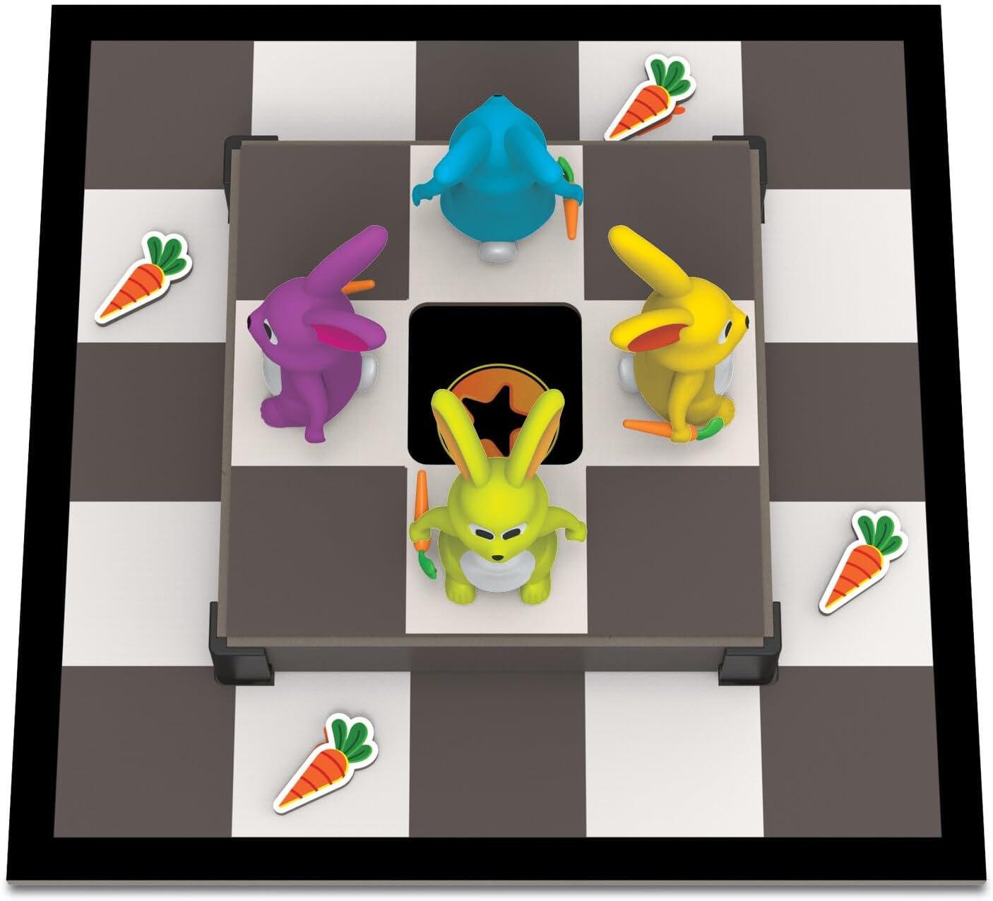 image:imageMindWare Stabbits Strategic Bunny Battle Game Beware of Backstabbing Rabbits with Lethal Carrots Fun and Sneaky Board Game for 26 Players