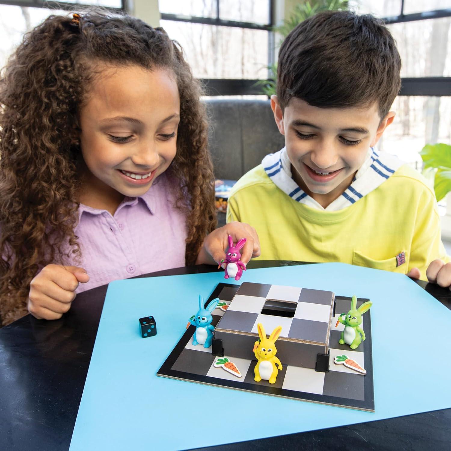 image:imageMindWare Stabbits Strategic Bunny Battle Game Beware of Backstabbing Rabbits with Lethal Carrots Fun and Sneaky Board Game for 26 Players
