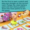 MindWare Plunger Pop Card Game for Kids – Wacky Matching & Quick Action, Early Learning Game, 2–5 Players, Ages 3+