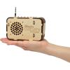 MindWare Gearjits FM Radio Building Set – Build a Real Working FM Radio, STEM Electronics Kit with Wooden Parts, Hands-On Science & Engineering Project