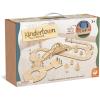 MindWare Kindertown Roads Wooden Montessori Building Set – Building Set for Toddlers