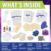 NOVA Squishy Ball Lab by MindWare – Make Your Own Slime & Oobleck Stress Balls, Explore Polymers & Non-Newtonian Fluids, Hands-On STEM Chemistry Kit for Kids, Ages 8+