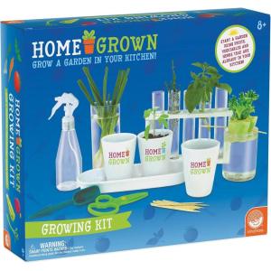 Home Grown Hydroponic Growing Kit – Tools & Instructions for No-Waste Kitchen Gardening. Ages 8 and up.