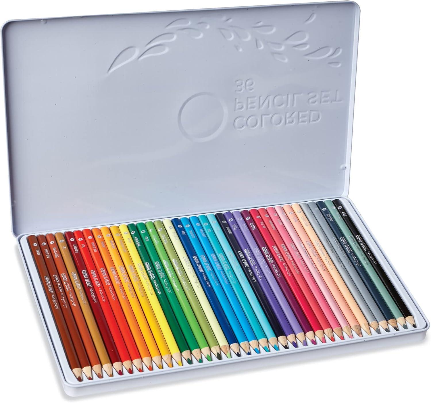 image:imageMindWare Color Counts Set of 2 Color by Number Books  Kaleidoscope amp Sun Catchers  Includes Numbered Colored Pencils  Fun Art Projects amp Kids Crafts  Ages 6 and Up