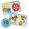 Peaceable Kingdom My Busy Tote – Soft Busy Book for Toddlers, Montessori-Inspired Sensory Learning Toy with 10+ Fine Motor Activities – Portable On‑The‑Go Activity Tote for Ages 18+ Months