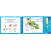 Peaceable Kingdom Water Art Animals Book, Reusable Color Reveal Painting Pad Including Refillable Brush Pen, Mess Free Creativity Activity, Preschool Children Age 3+, Early Motor Skill Builder