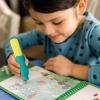 Water Art Book: Vehicles – Reusable Colour-with-Water Activity Book + Refillable Water Brush Pen – 5 Fun Vehicle Scenes – No Mess, Ages 3+