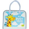 Peaceable Kingdom My Busy Tote – Soft Busy Book for Toddlers, Montessori-Inspired Sensory Learning Toy with 10+ Fine Motor Activities – Portable On‑The‑Go Activity Tote for Ages 18+ Months