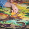 Peaceable Kingdom Puzzlescopes: Dinosaur Puzzle – 191-Pc. Puzzle for Kids Ages 6 & Up – Included Suction Cup to Spin and Position Circular Pieces – Great for Home or Classrooms