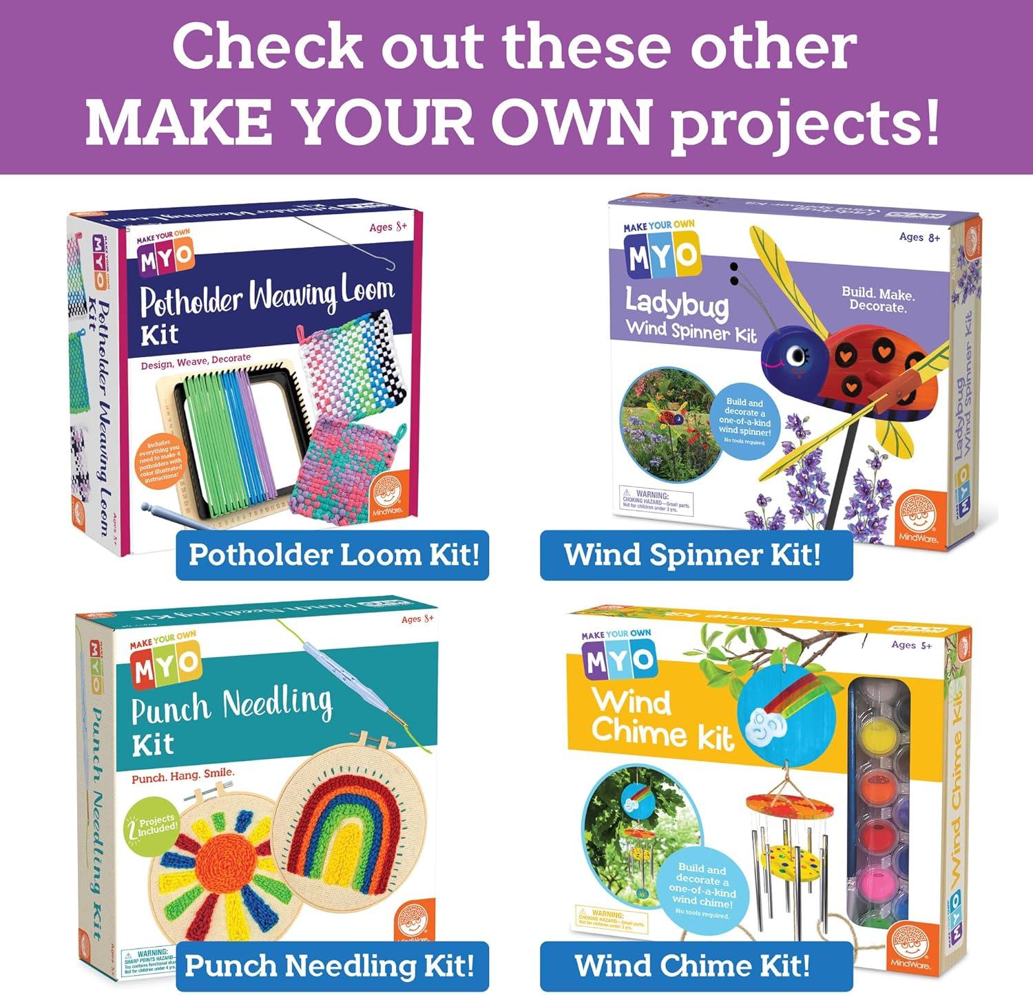 image:imageMindWare Make Your Own Suncatcher Kit Design amp Decorate 3 Sparkling Window Suncatchers Creative Craft Kit Ages 5