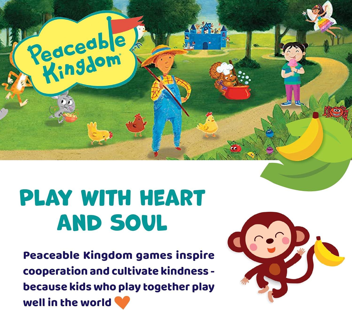 image:imagePeaceable Kingdom Deluxe Monkey Around First Game for Toddlers Interactive Play with Parent Ages 2Classic