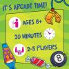 MindWare Eyes on The Prize Game – Arcade-Themed Trading & Set Collection Card Game for Kids and Families – Earn and Trade Prize Tokens to Win – Strategy Game for Ages 6+, 2–5 Players