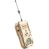 MindWare Gearjits Circuits Walkie Talkies – Build-Your-Own Wooden Walkie Talkie Kit – STEM Building Kit for Kids Ages 8+ – Works Up to 1,600 Feet – 2‑Player Set
