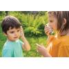 MindWare Gearjits Circuits Walkie Talkies – Build-Your-Own Wooden Walkie Talkie Kit – STEM Building Kit for Kids Ages 8+ – Works Up to 1,600 Feet – 2‑Player Set