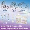 MindWare Make Your Own Suncatcher Kit – Design & Decorate 3 Sparkling Window Suncatchers, Creative Craft Kit, Ages 5+