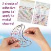 MindWare Make Your Own Suncatcher Kit – Design & Decorate 3 Sparkling Window Suncatchers, Creative Craft Kit, Ages 5+