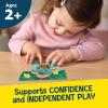 Peaceable Kingdom Play & Grow Puzzles: Adorable Animals Level 1 – Progressive Toddler Puzzles for Ages 2+, 2–5 Piece Puzzles