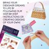 MindWare Fashion Designer Kits Ages 8+ – Run The Runway DIY Craft Kit for Girls – Creative Learning Activity for Kids – Design Bags & Jewelry