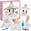 MindWare Science Academy Deluxe Shimmer Lab – Kit Includes 40pcs to Teach Kids & Teens Cosmetic Chemistry – Boys & Girls Make DIY Bath Bombs, Lip Balm & Soaps with eco-Friendly Biodegradable Glitter