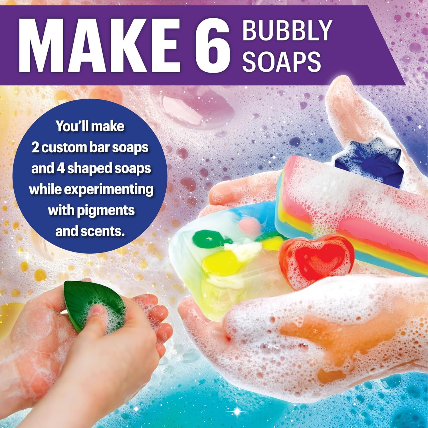 image:imageNOVA Soap Experiment Lab by MindWare Make Your Own Soaps Chemistry Science Kit with Scents amp Molds STEM Learning Ages 8