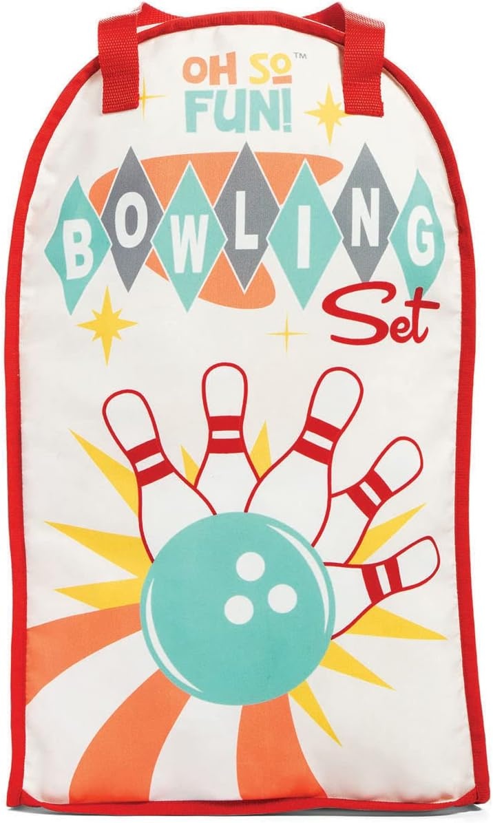 image:imageMindWare Oh So Fun Deluxe Bowling Set Safe amp Fun Foam Bowling Set for Kids Ages 3 amp Up