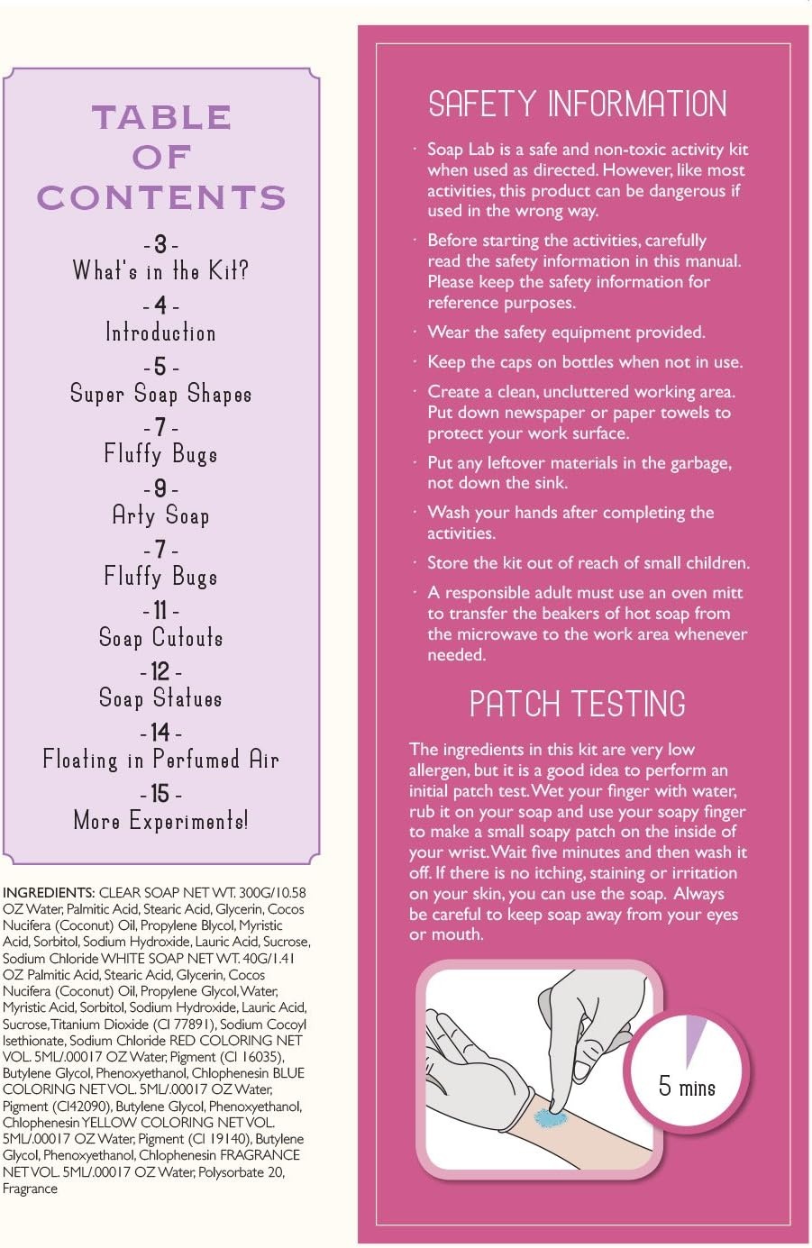 image:imageMindWare Science Academy Soap Lab 20 Piece soap Making Chemistry kit for Boys amp Girls