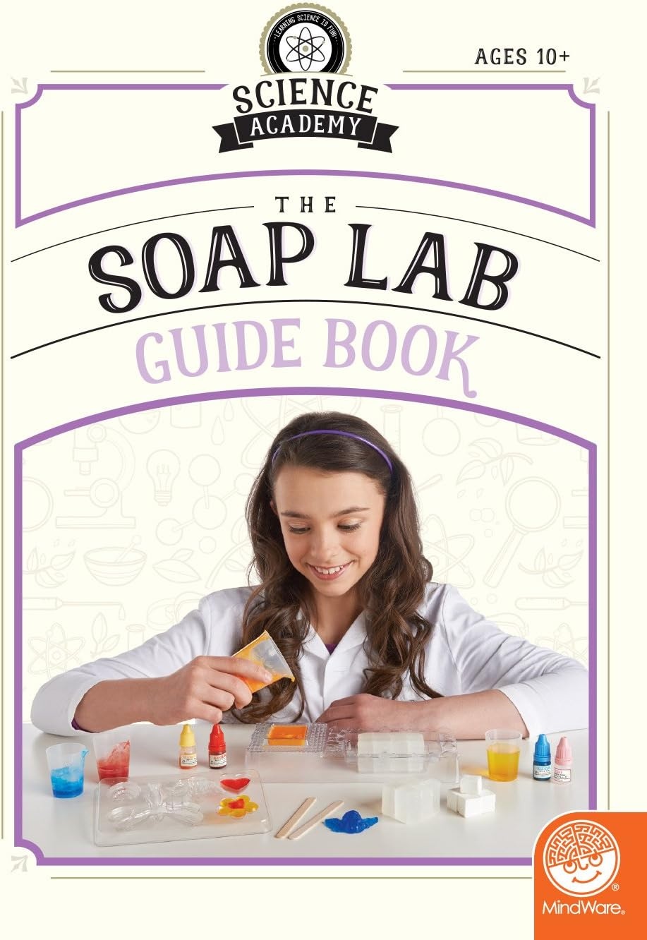 image:imageMindWare Science Academy Soap Lab 20 Piece soap Making Chemistry kit for Boys amp Girls